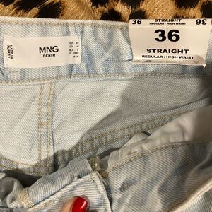 Sz36 euro size 4 mango jeans NWT